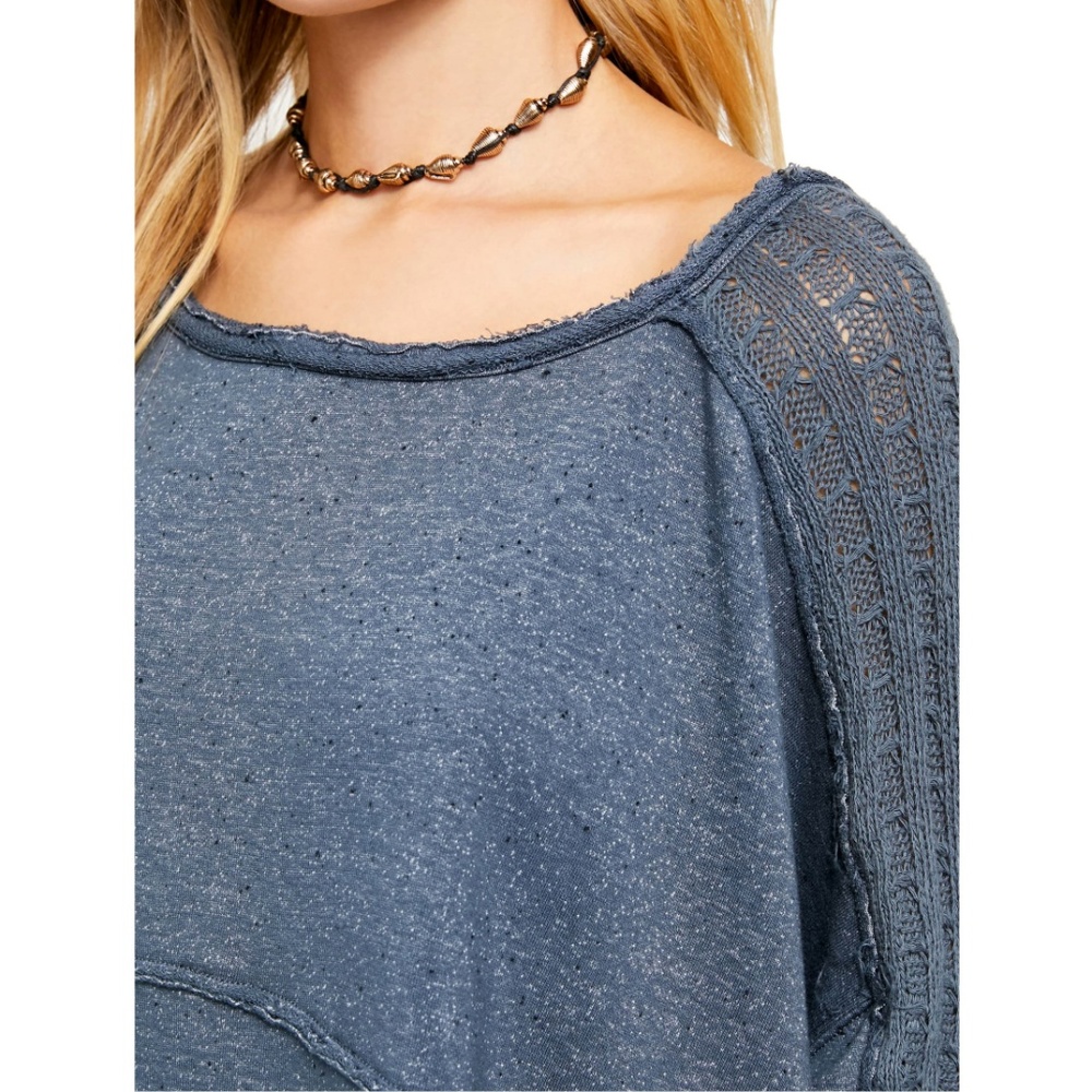 Free People My Girl Pullover Asymmetrical Sweater - Picture 7 of 8